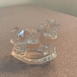 Princess house - Vintsge rocking horse  24% crystal